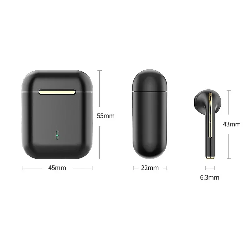TWS 무선 이어버드, 5.3 블루투스 헤드폰, 긴 재 - Earbuds Charging Case 리뷰 및 가격