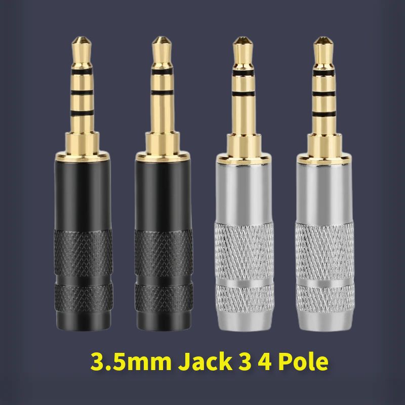 DIY 3.5mm 잭 오디오 플러그 3 4 극 스테레오 - Cable Extension 3.5 리뷰 및 가격