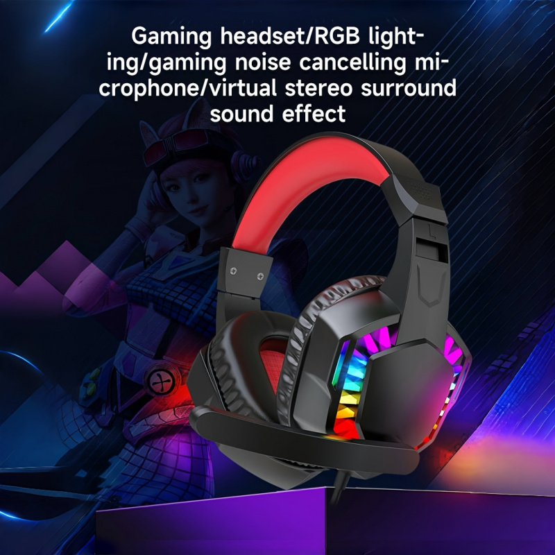 A66, 유선 헤드폰, 게이밍 헤드폰, 컴퓨터 헤드폰, - Gaming Headset Rgb 리뷰 및 가격