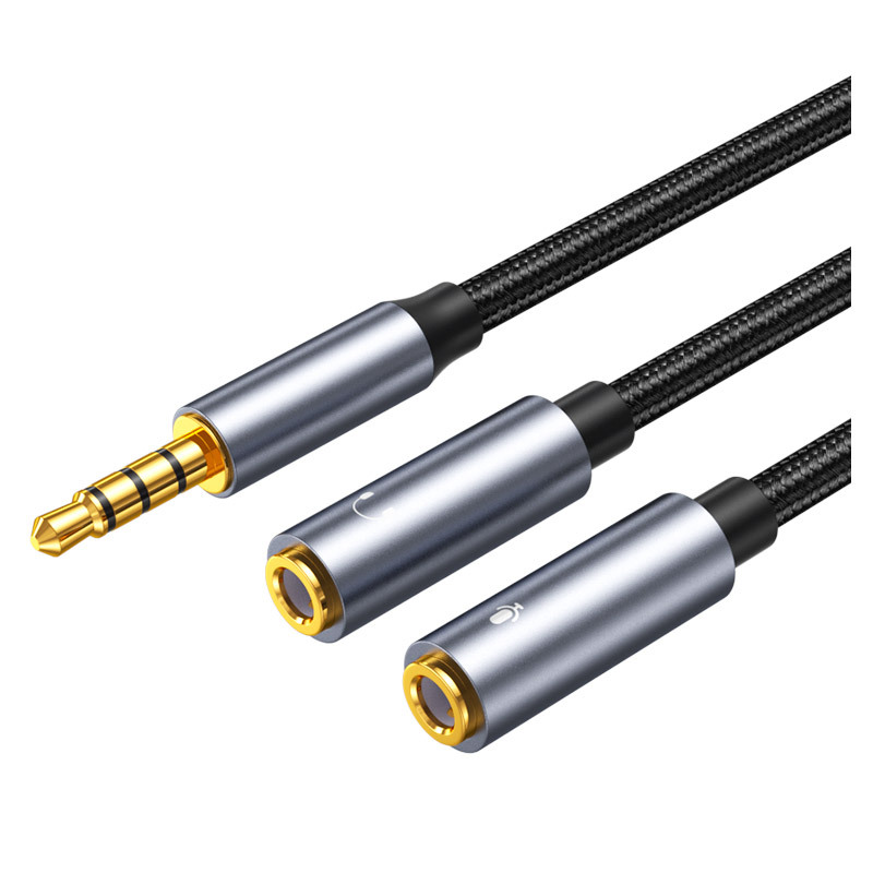 3.5mm 잭 Aux 오디오 케이블 남성-여성 1-2  - Earphone Splitter Jack 리뷰 및 가격